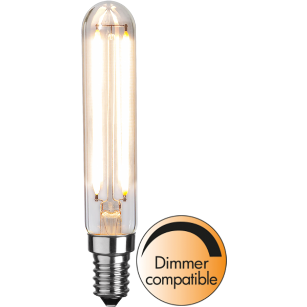 LED-Lampe E14 20 Dim lm250/25w Clear , hemmetshjarta.no