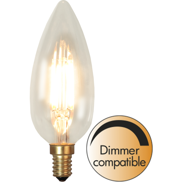 LED-Lampe E14 Soft Glow C45 Dim , hemmetshjarta.no