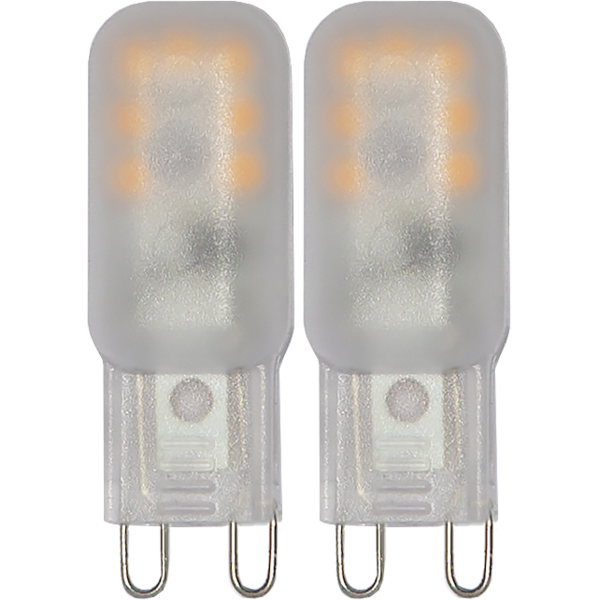 LED-Lampe G9 Halo-LED lm170/18w 2-pakning , hemmetshjarta.no
