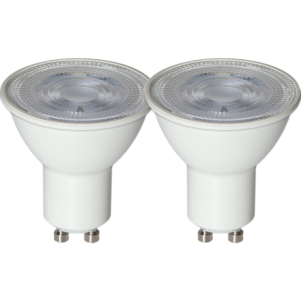 LED-Lampe GU10 Spotlight Basic 2-pack , hemmetshjarta.no