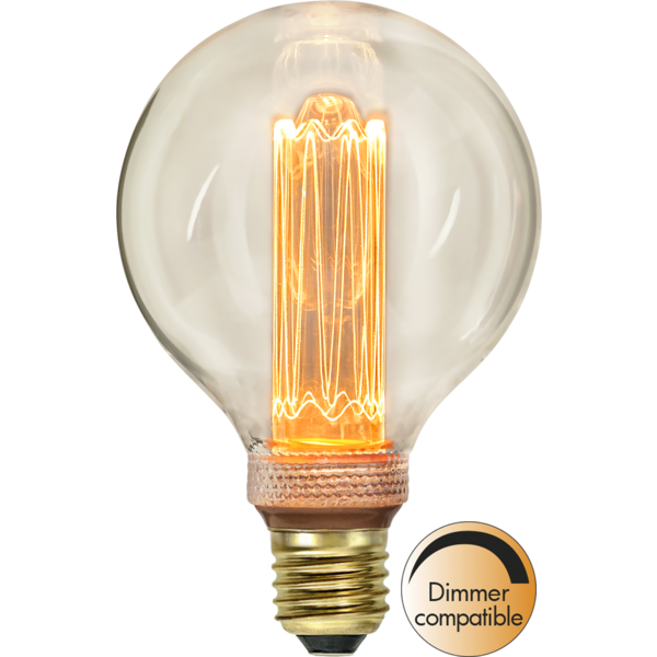 LED-Lampe E27 New Generation Classic G95 Dim , hemmetshjarta.no