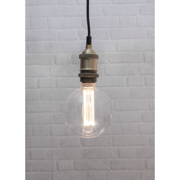 LED-Lampe E27 New Generation Classic G125 Dim , hemmetshjarta.no