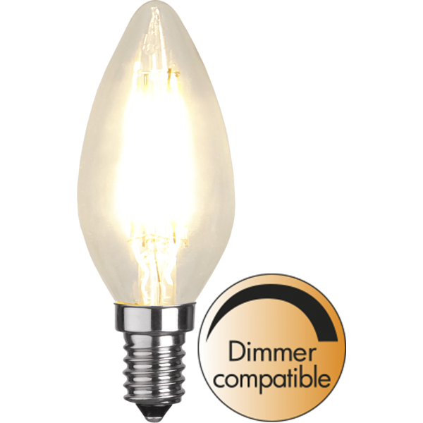LED-Lampe E14 35 Dim lm420/37w Clear , hemmetshjarta.no