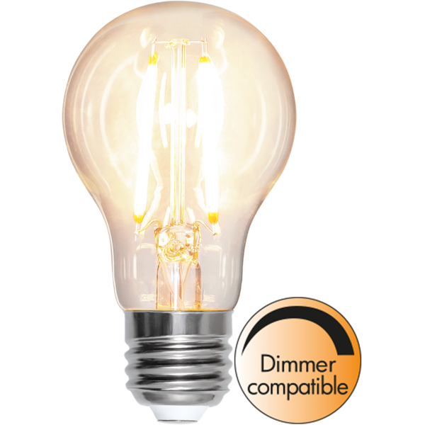 LED-Lampe E27 60 Dim lm810/60w Clear , hemmetshjarta.no