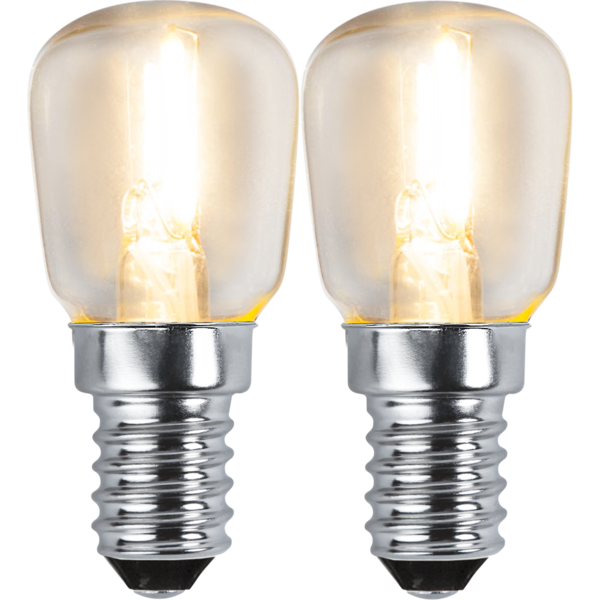 LED-Lampe E14 26 lm100/11w Clear 2-pakning , hemmetshjarta.no