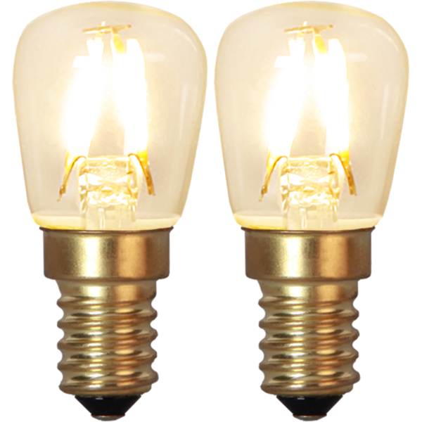 LED-Lampe E14 Soft Glow 2-pack , hemmetshjarta.no
