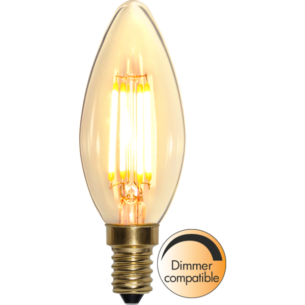 LED-Lampe E14 Soft Glow C35 Dim , hemmetshjarta.no