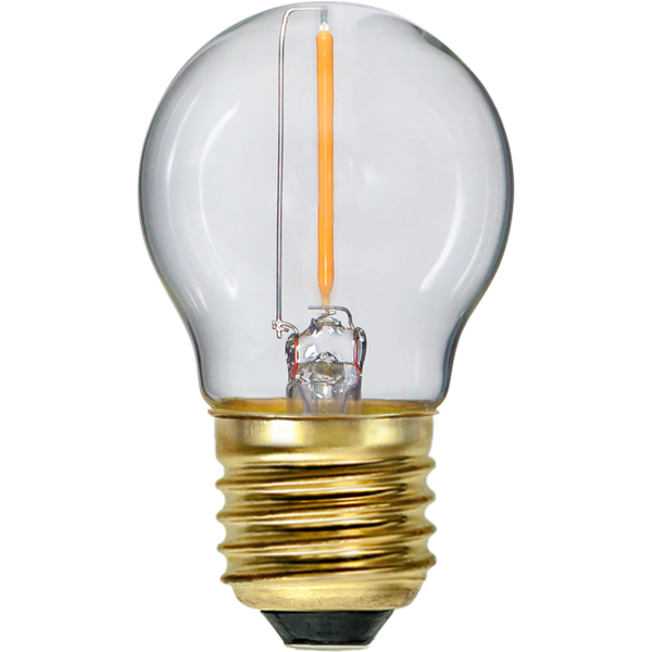 LED-Lampe E27 Soft Glow G45 , hemmetshjarta.no