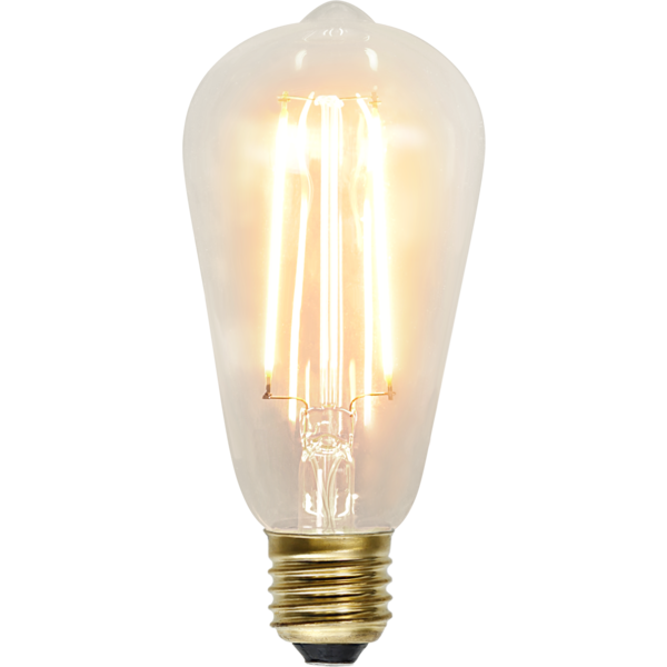 LED-Lampe E27 Soft Glow ST64 , hemmetshjarta.no