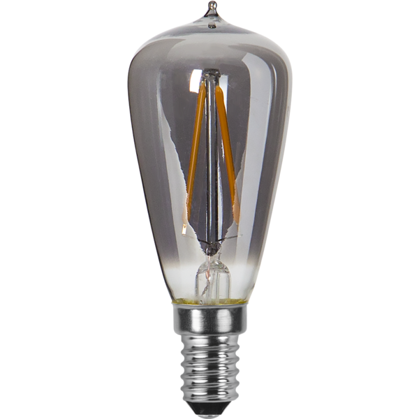 LED-Lampe E14 Decoled Smoke ST38 , hemmetshjarta.no