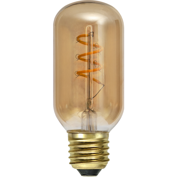 LED-Lampe E27 Decoled Spiral Amber T45 Dim , hemmetshjarta.no