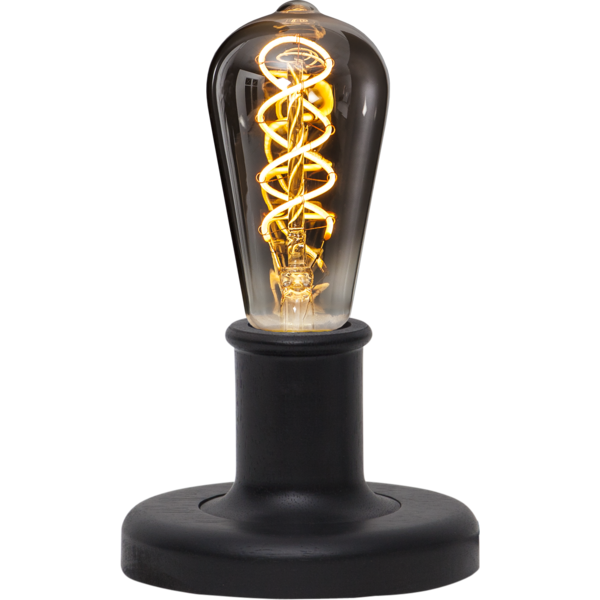 LED-Lampe E27 Decoled Spiral Smoke ST64 Dim , hemmetshjarta.no