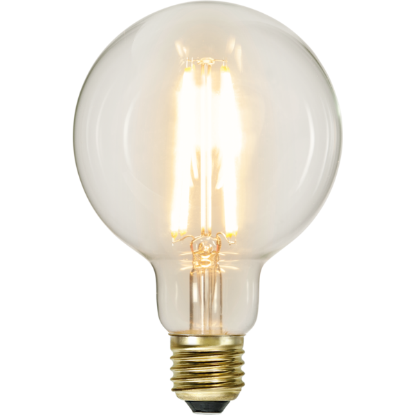 LED-Lampe E27 Soft Glow G95 Dim 3-step , hemmetshjarta.no
