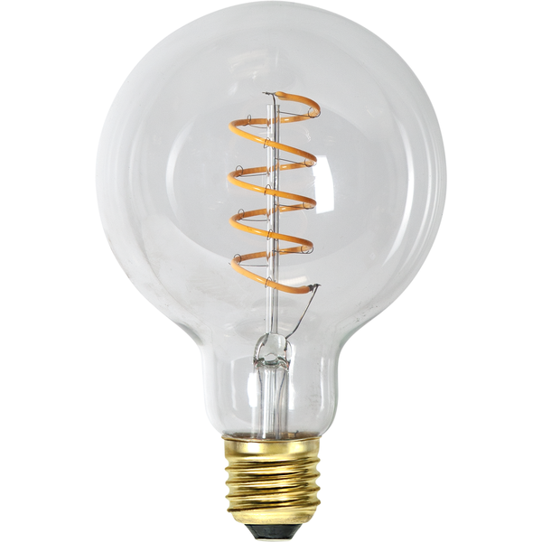 LED-Lampe E27 Decoled Spiral Clear G95 Dim 3-step , hemmetshjarta.no