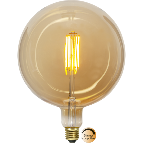 LED-Lampe E27 Industrial Vintage G200 Dim , hemmetshjarta.no