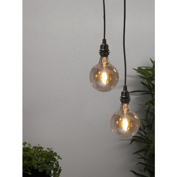 LED-Lampe E27 Plain Amber G125 , hemmetshjarta.no