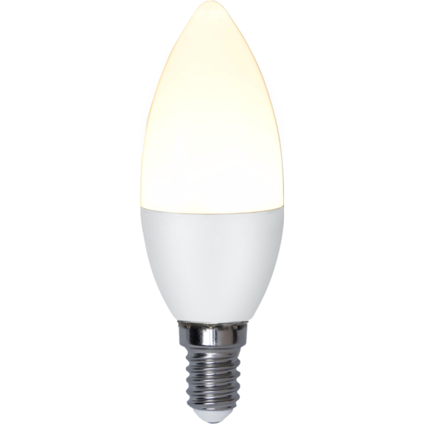 LED-lampe E14 C37 Opaque Basic , hemmetshjarta.no