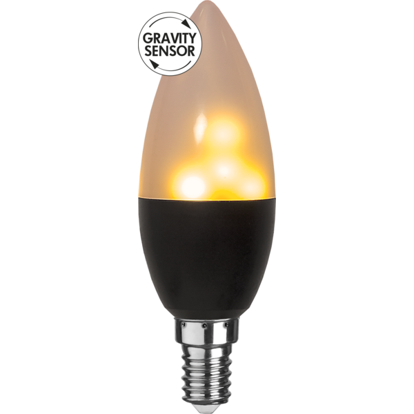 LED-Lampe E14 Flame C37 , hemmetshjarta.no