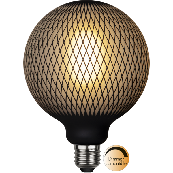 LED-Lampe E27 Graphic G125 Dim , hemmetshjarta.no