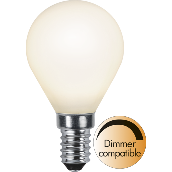 LED-Lampe E14 45 Dim lm450/39w Frostet , hemmetshjarta.no