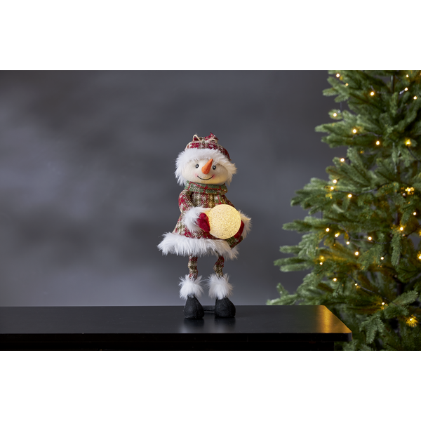 Julepynt LED Joylight Snmann 40 cm , hemmetshjarta.no