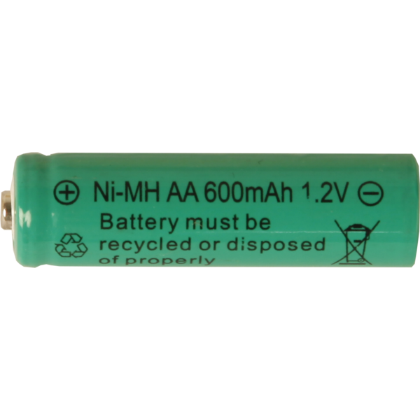 Oppladbart batteri AA 1,2V 600 mAh Ni-MH 2-pack , hemmetshjarta.no