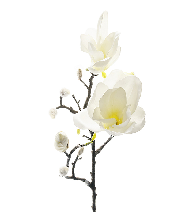 Kunstig Magnolia Kvist 60 cm , hemmetshjarta.no