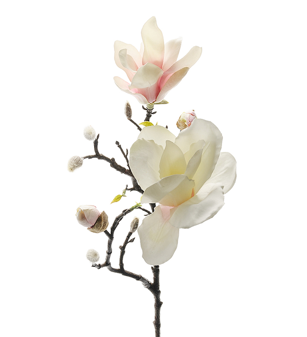 Kunstig Magnolia Kvist 60 cm , hemmetshjarta.no