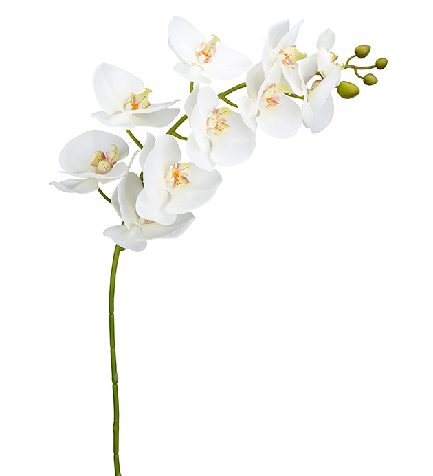 Kunstig Orkidstilk Phalaenopsis. 105 cm , hemmetshjarta.no