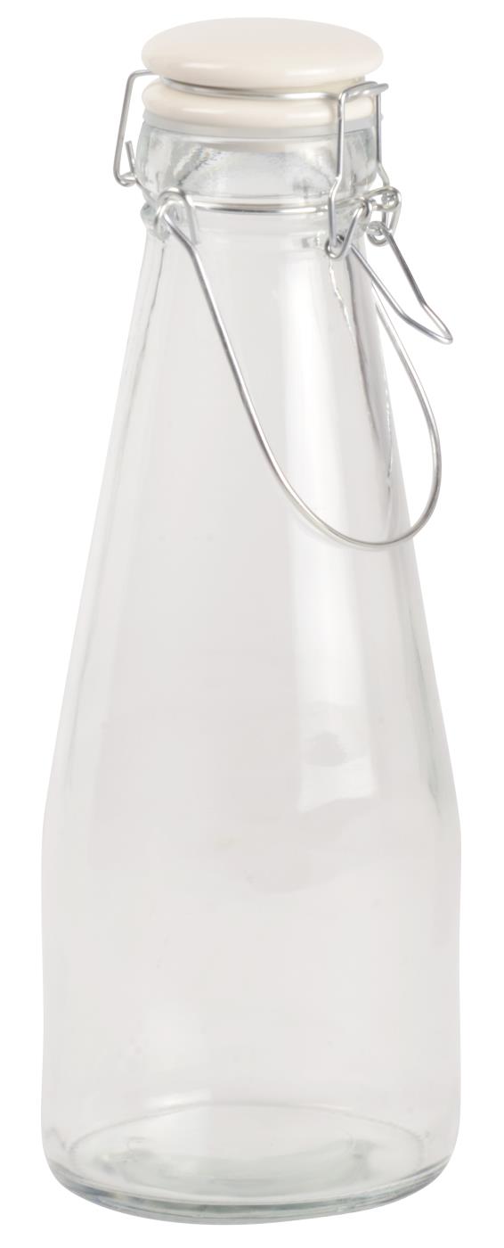 IB Laursen - Flaske med hvitt lokk 1000 ml , hemmetshjarta.no