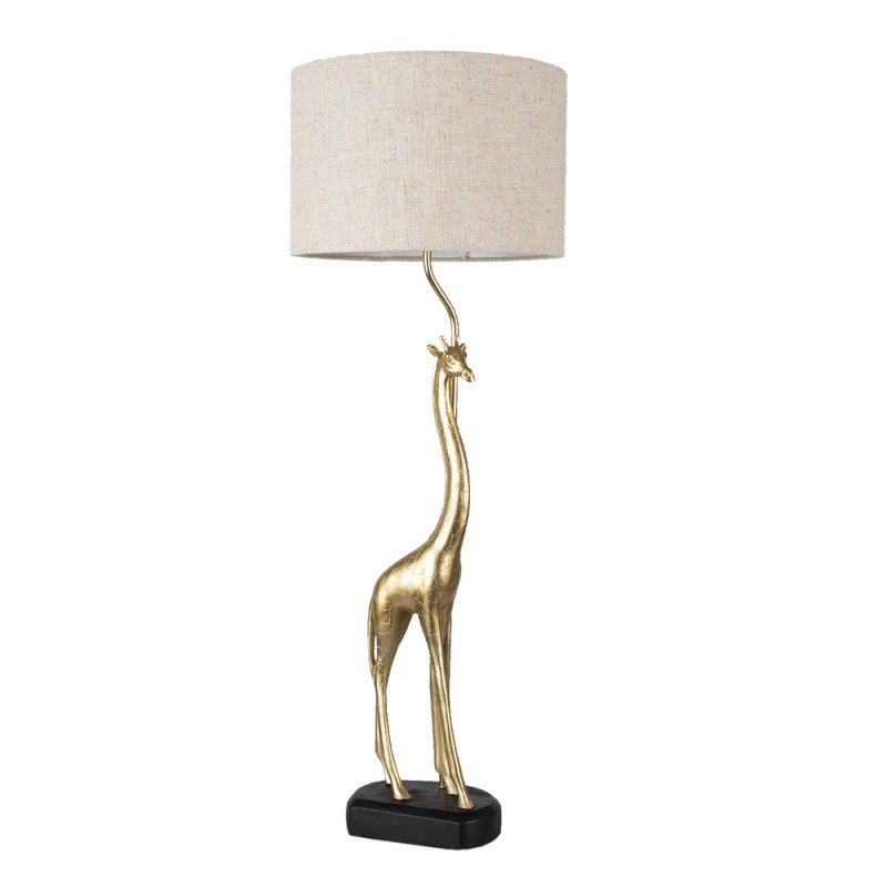 Bordlampe Giraffe E27 / Max 1x60W Gull Skrivebordslampe , hemmetshjarta.no